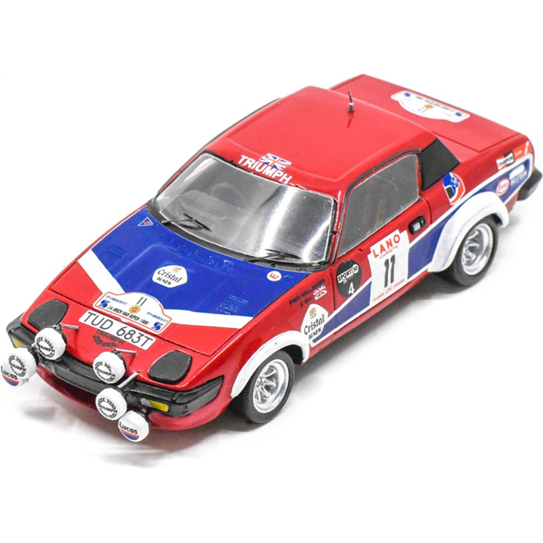 Spark : TRIUMPH TR7 N°11 Vainqueur 24H Rallye Ypres 1980 -T. Pond - F. Gallagher | Modélisme